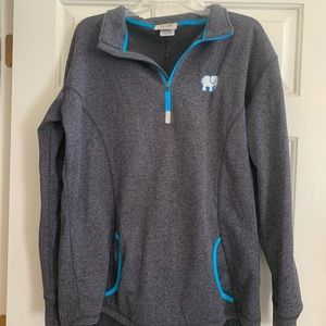 Ivory Ella Quarter-Zip Pullover